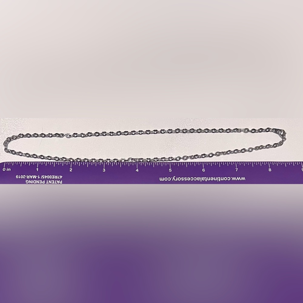 18” Silver Tone Chain